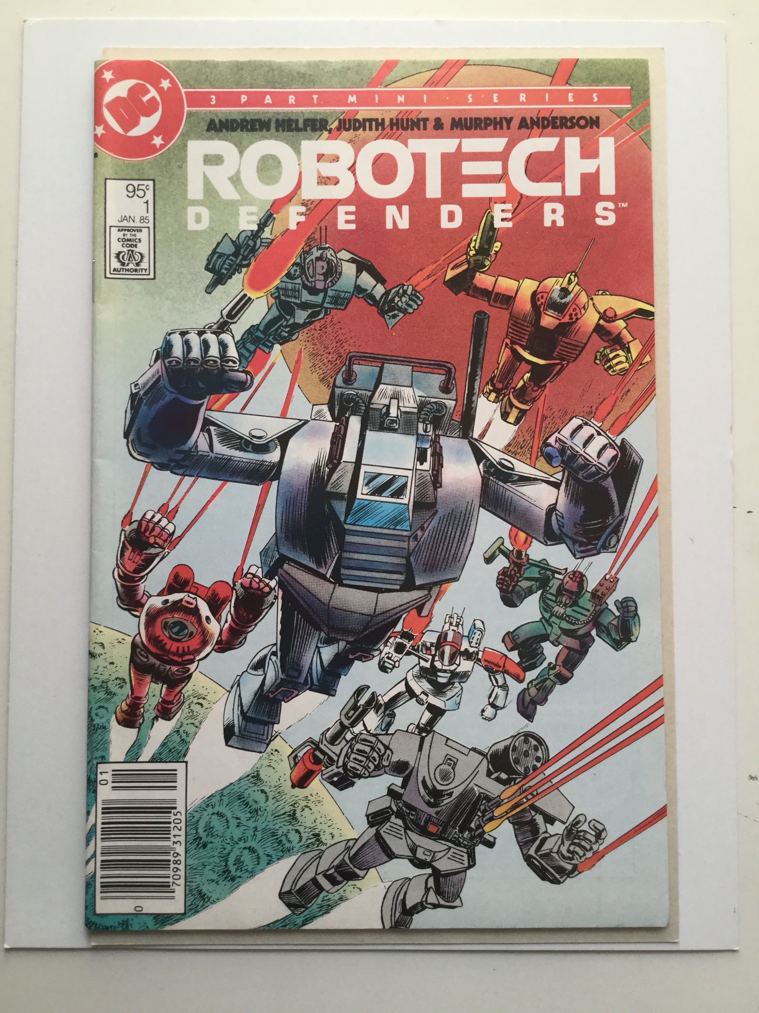 Robotech Defenders #1 high grade comic book