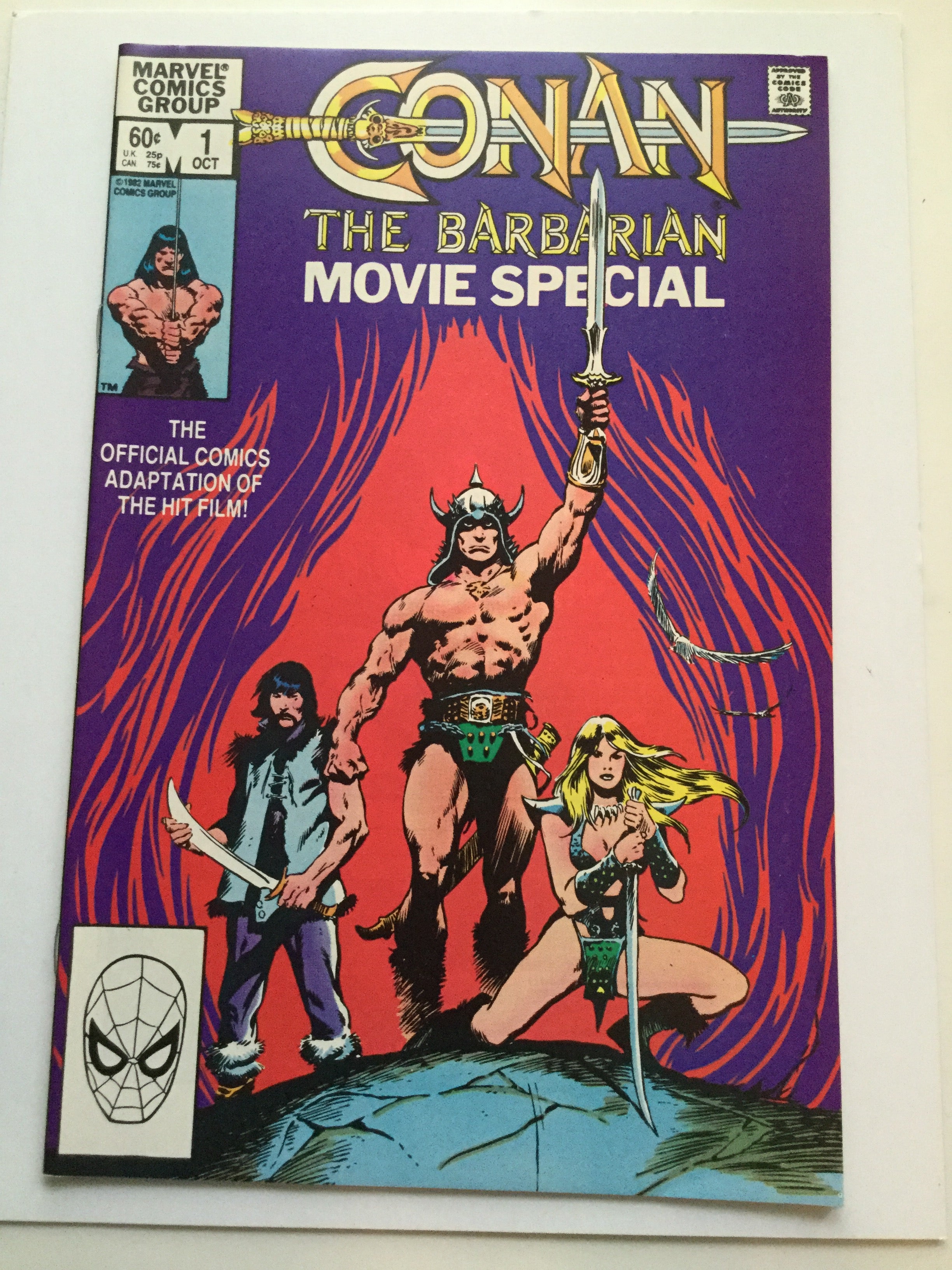 Conan the Barbarian movie #1 comic book