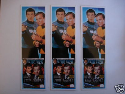 Star Trek TV show 3 bookmarks limited set