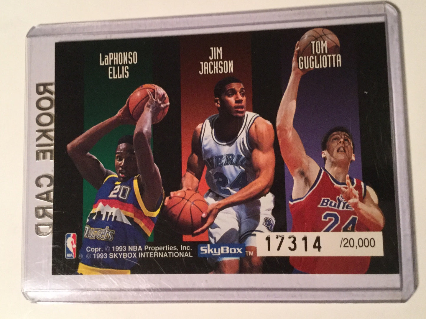 Shaq and more rookie class NBA redemption card 1992