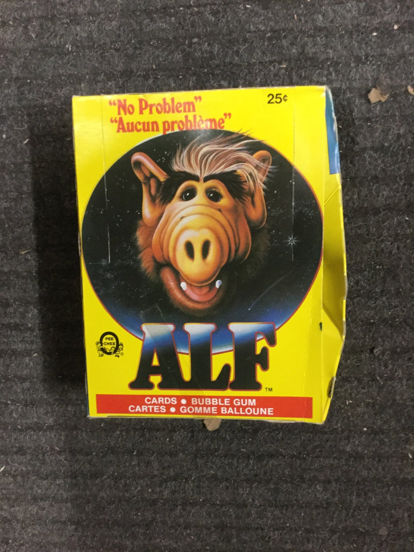 Alf TV show series 1 rare opc Canadian version 48 sealed packs cards  box 1987