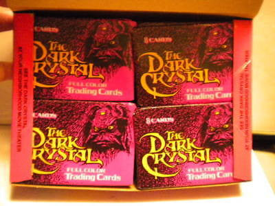 David Bowie Dark Crystal movie cards full box 1985
