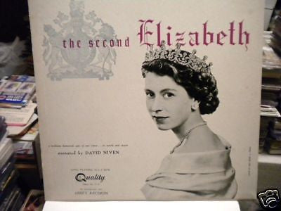 Royal Family Queen Elizabeth rare record album 1950s