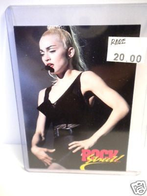 Madonna rare vintage mint collectible card 1990