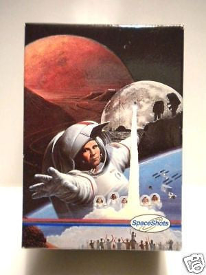 NASA Space Shots embossed mint vintage boxed card set 1990s