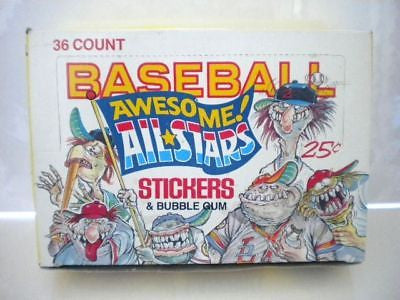 Baseball Awesome Allstars full box 1980