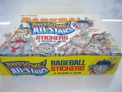 Baseball Awesome Allstars full box 1980