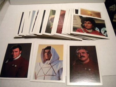 Star Trek Wraith of Khan 5x7 cards set 1982