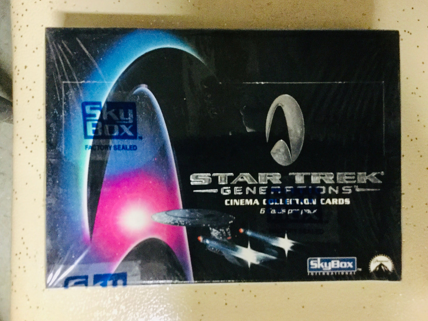 Star Trek Generations movie cards factory sealed box 1994