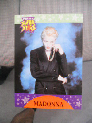 Madonna rare limited issued preview card 1991
