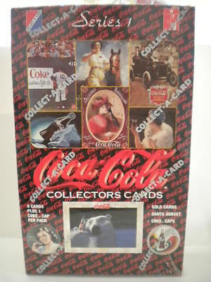 Coca-Cola cards series 1 full box 1990