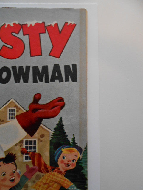 Frosty the Snowman rare vg comic 1950s