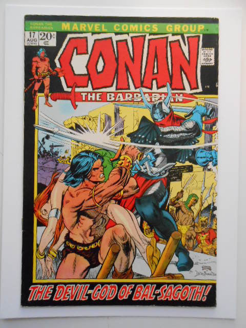 Conan the Barberian #17 Vf comic book 1970s