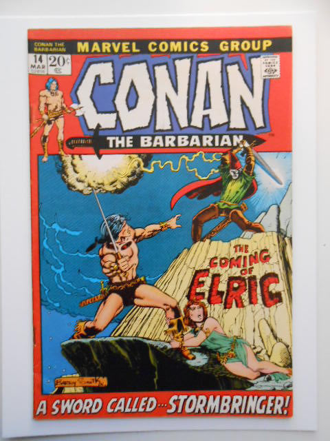 Conan the Barberian #14 Elric app comic book