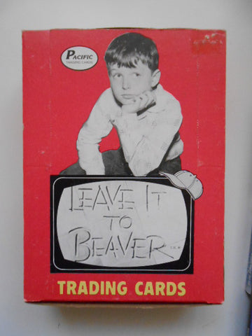 Leave it to Beaver cards rare full box