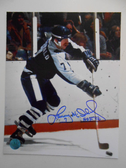 Lanny McDonald Toronto signed NHL 8x10 photo w/COA
