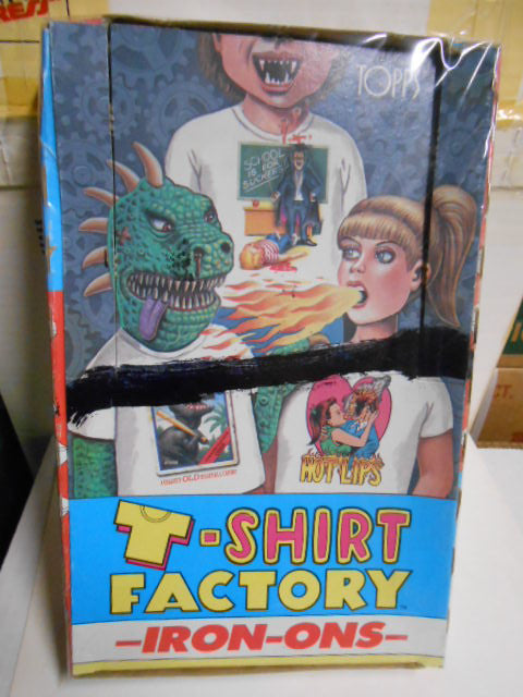 T Shirt Factory Iron ons rare full vintage box 1970s