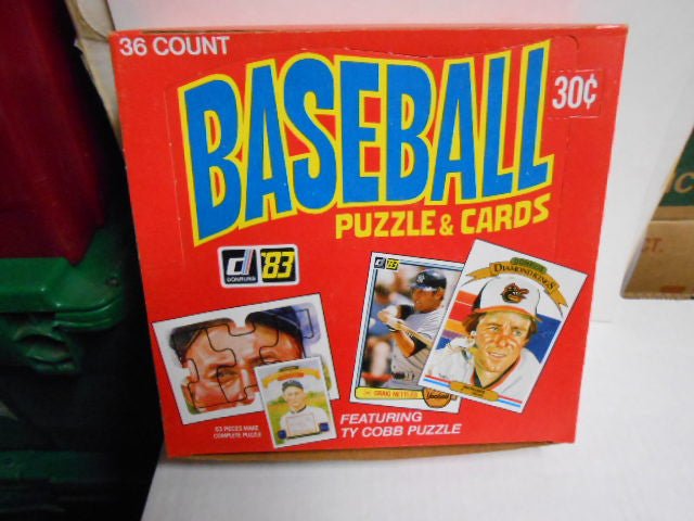 Donruss Baseball cards rare 36 packs full box 1983