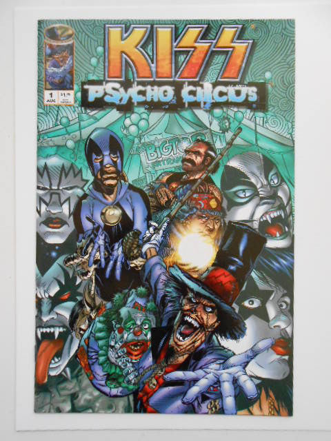 Kiss #1 rare comic book NM condition 1990s