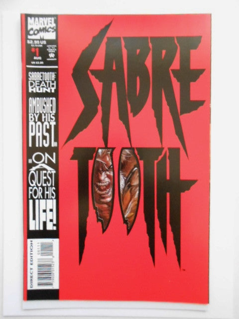 Sabre Tooth #1 rare vf/nm comic book