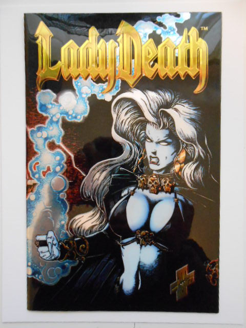 Lady Death #1 Foil cover rare Vf/Nm comic book