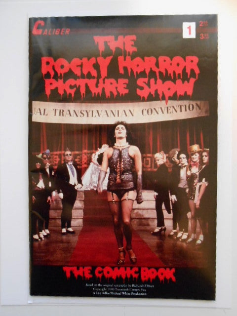 Rocky Horror Picture Show movie rare comic book 1990