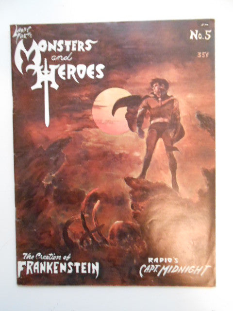 Monsters and Heroes rare Horror magazine 1969