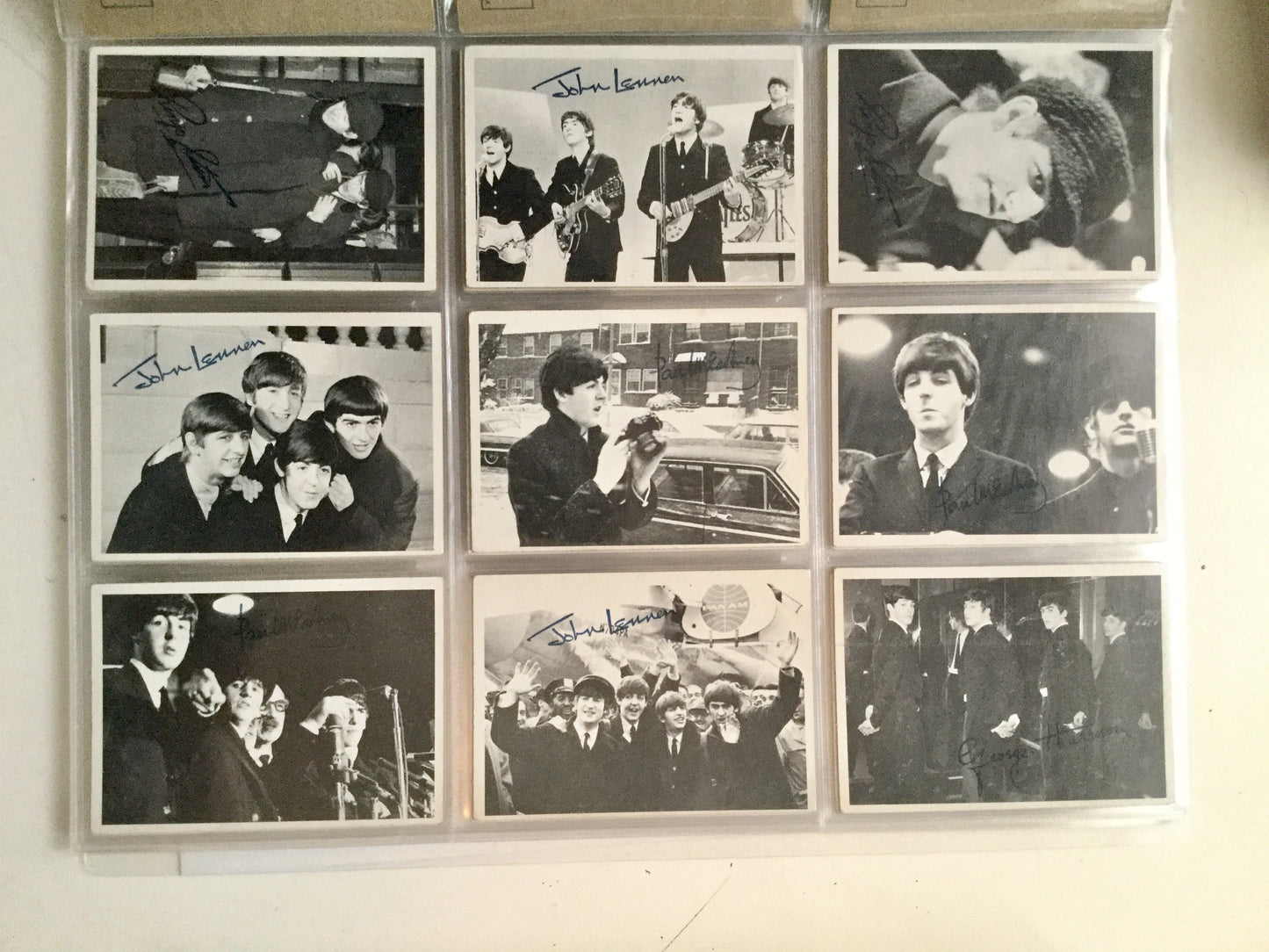 Beatles series 2 rare cards set 1964