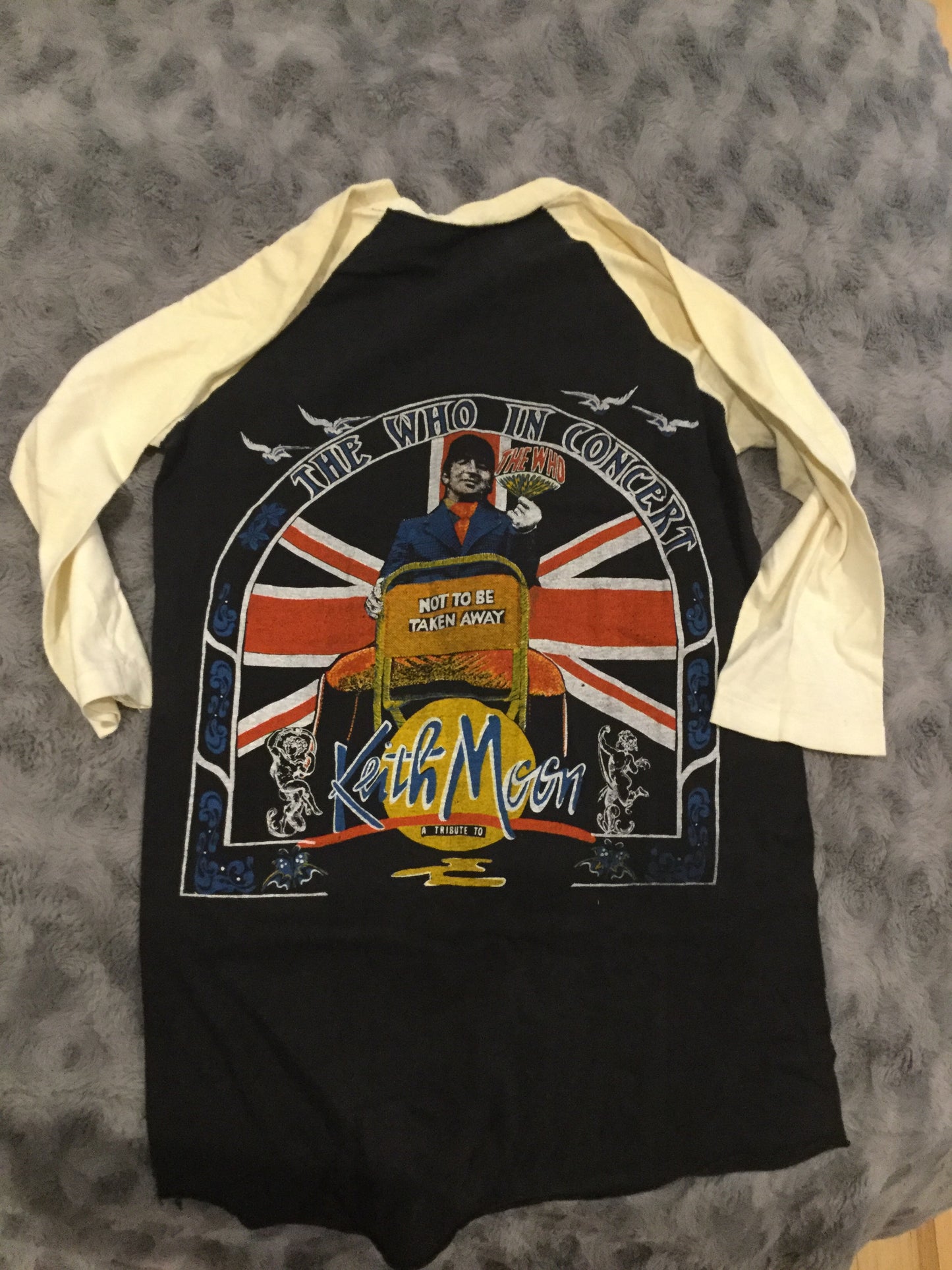 The WHO rare rock concert T-shirt 1980