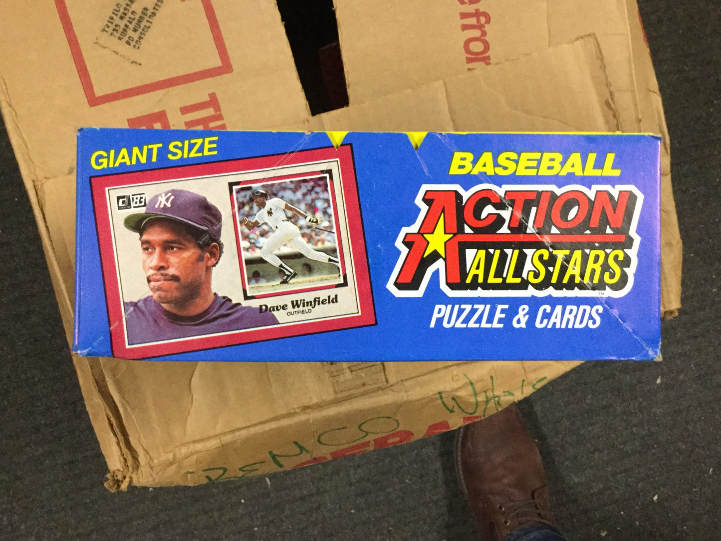 Baseball Action All Stars Donruss cards full box. 1983