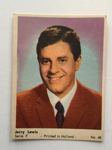 Jerry Lewis rare ex/nm card 1960