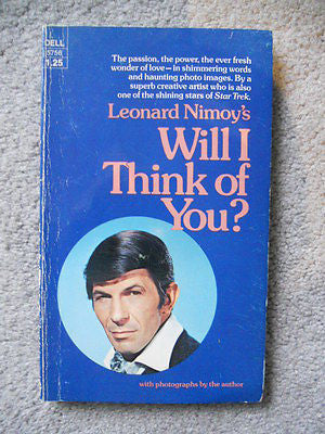 Star Trek Leonard Nimoy rare pocket book 1970s