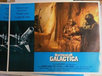 Battlestar Galactica movie original Lobby cards set 1978
