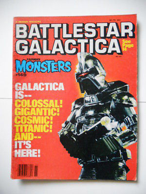 Battlestar Galactica TV show magazine 1978