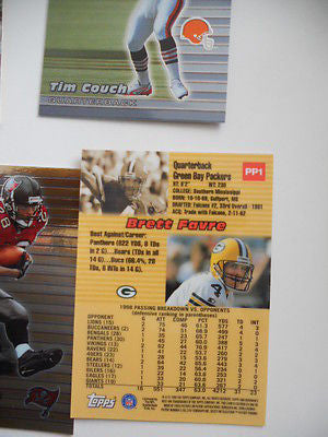 Bowmans Best foil rare preview cards set of NFL superstars