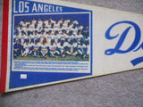 LA Dodgers baseball rare pennant 1970s