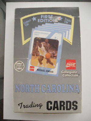 Michael Jordan North Carolina rare full box 1990