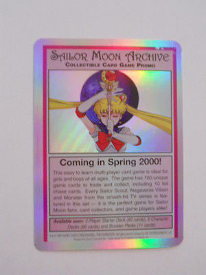 Sailor Moon rare foil preview card 2000