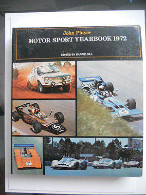 Formula 1 racing John Player motor sport yearbook 1972