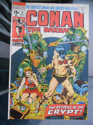 Conan the Barbarian  #8 comic book 1970s