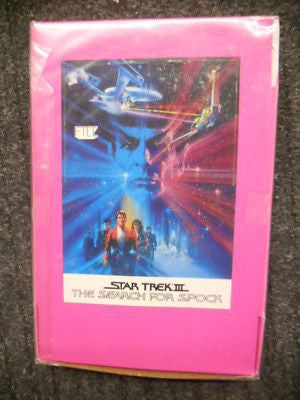 Star Trek 3 movie cards rare unopened box 1980s