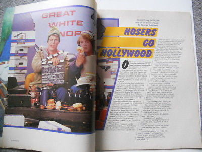 Bob /Doug Mckenzie movie magazine 1981