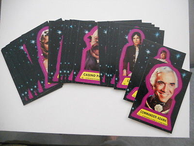 Battlestar Galactica Movie sticker cards set 1978