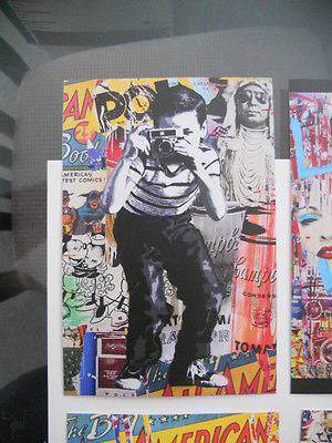 Mr. Brainwash Banksy style rare Graffiti limited 6 cards set from 2011