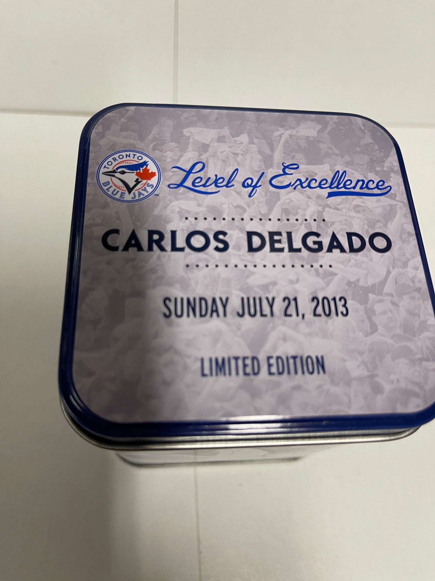 Carlos Delgado limited issued Blue Jays baseball 2013