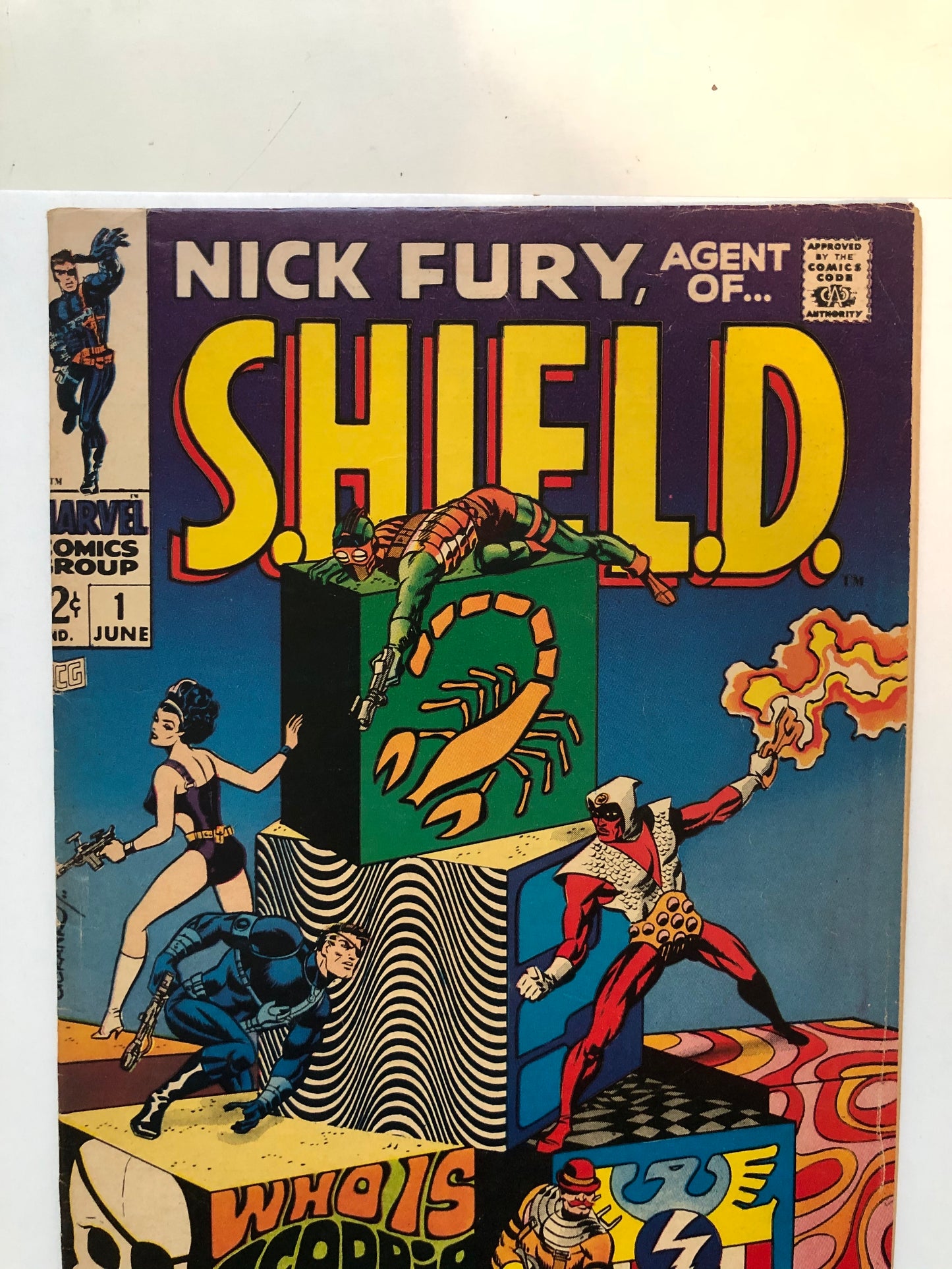 Nick Fury Agent of Shield #1 comic book 1968