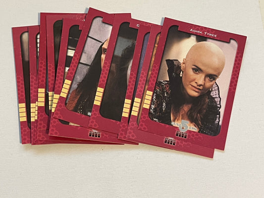 Babylon 5 season 4 insert cards set 1996