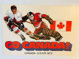 Team Canada original hockey postcard 1972