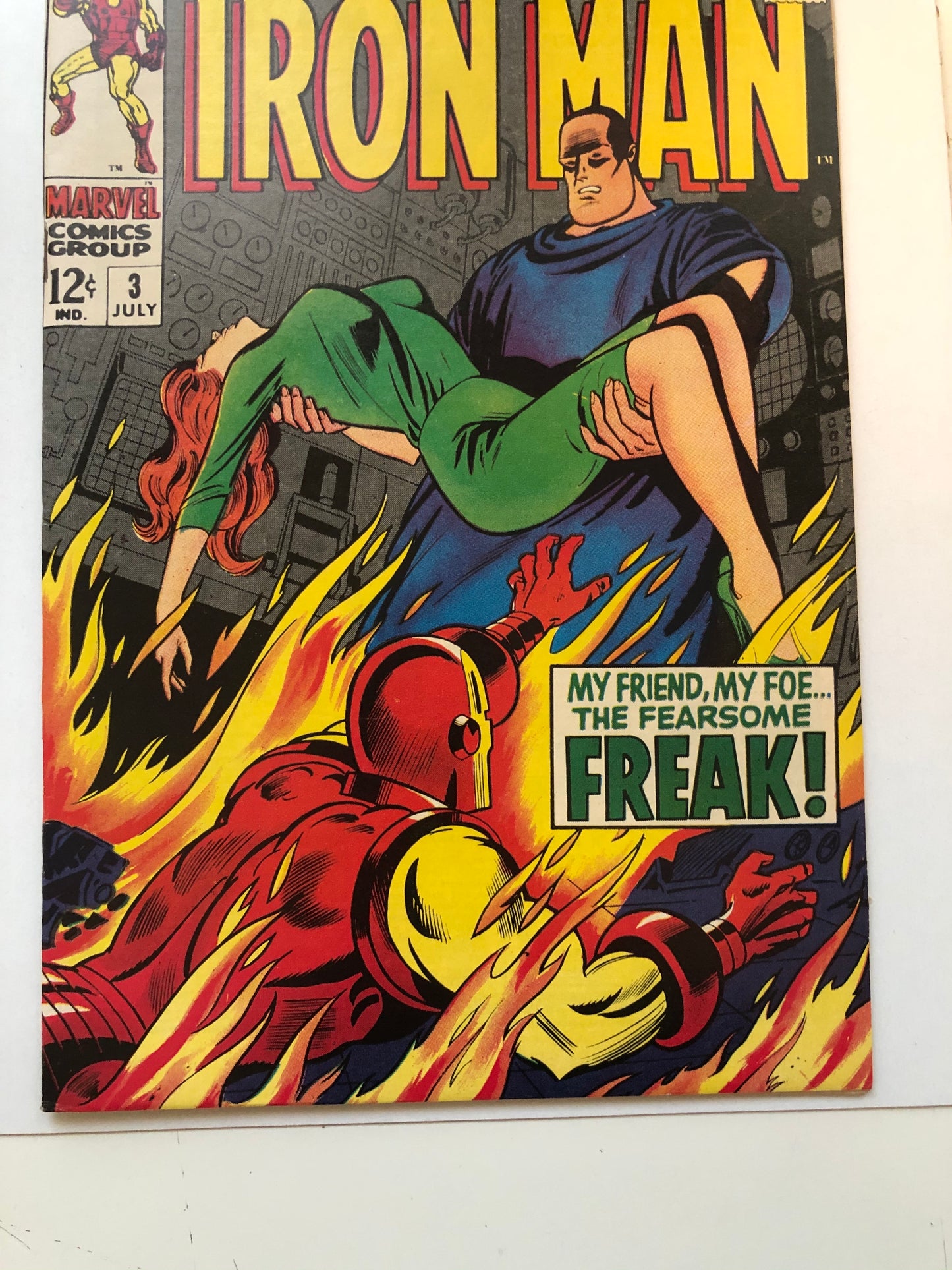 Iron Man #3 high grade comic book