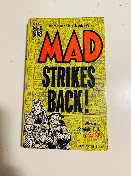 Mad Magazine Mad Strikes Back vintage comic pocket book 1958